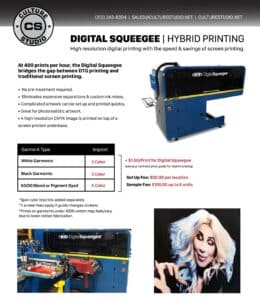 DIGIPRINT SUPPLIES (an S-One company). DIGITOOL Squeegee with Roller